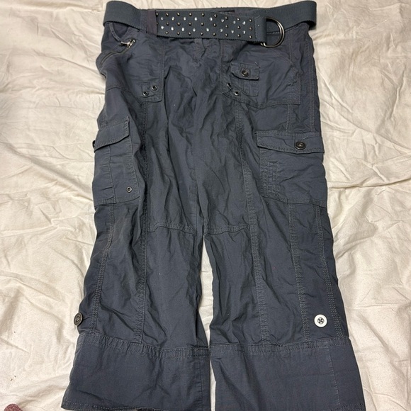 Women’s gray cargo pants - Picture 1 of 2
